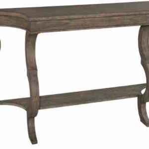 Sofa Table with Shaped Legs